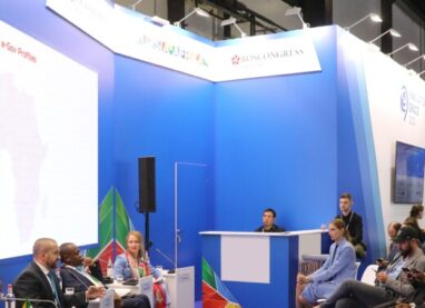HSE Center for African Studies and Innopraktika presented the E-Governance Knowledge Sharing Program at the Russia–Africa Summit