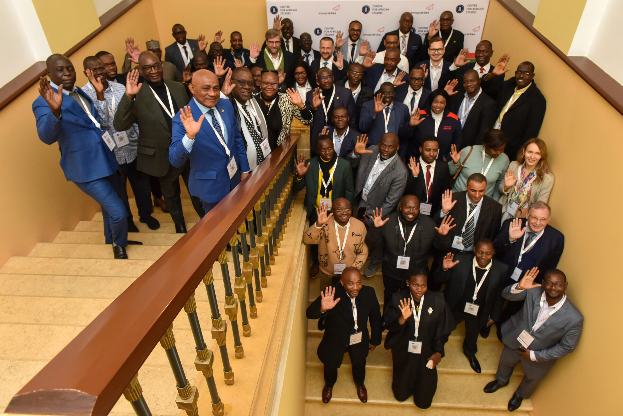 African senior officials at the e-governance knowledge-sharing week